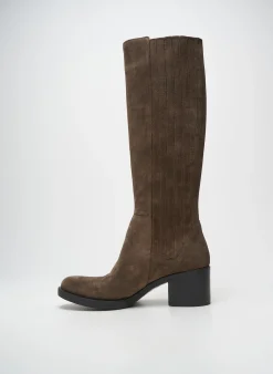 Bottes Fru.it Marron Talon De 4 À 6cm