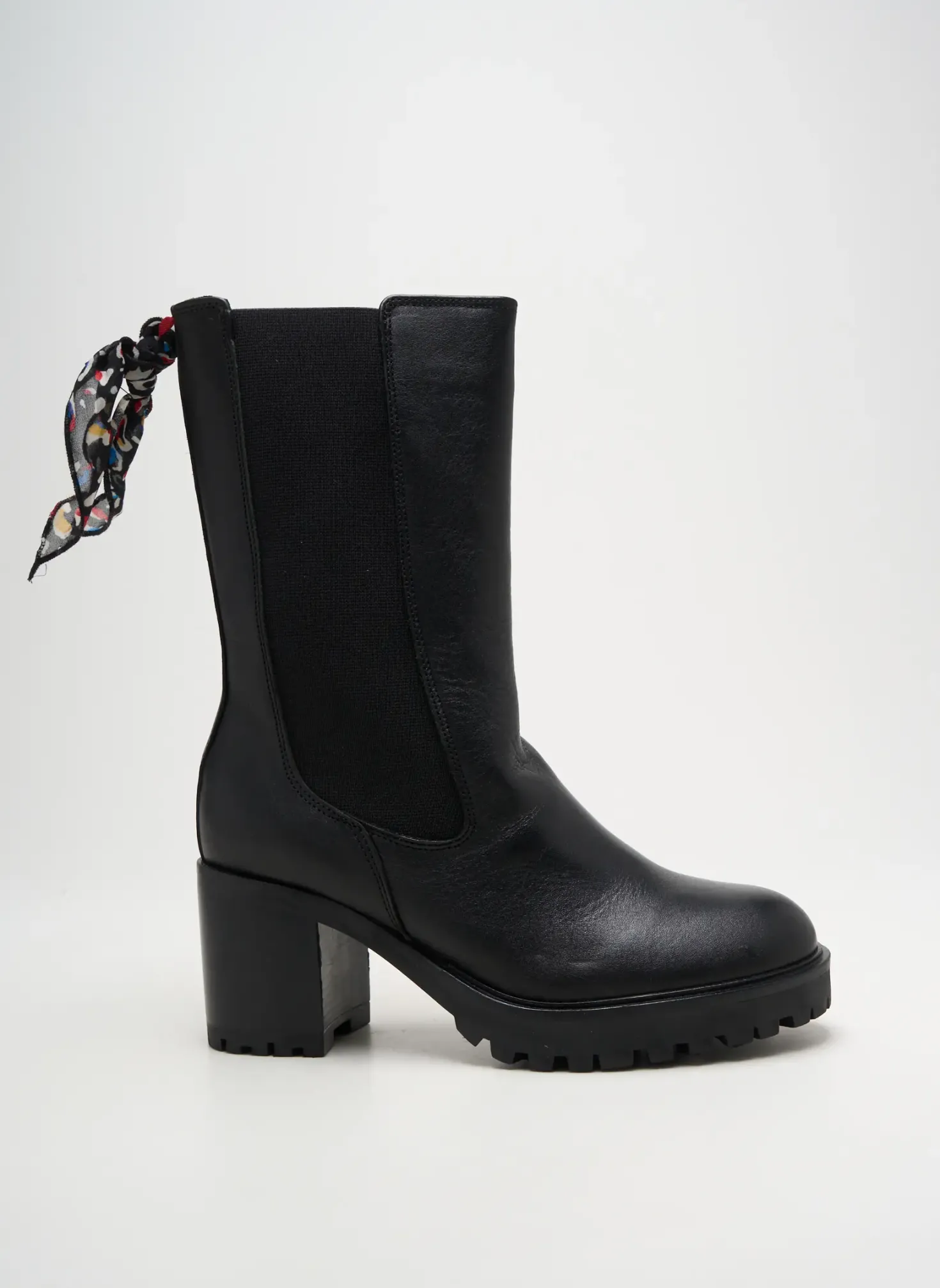 Bottes Goodstep Noir Talon De 4 À 6cm