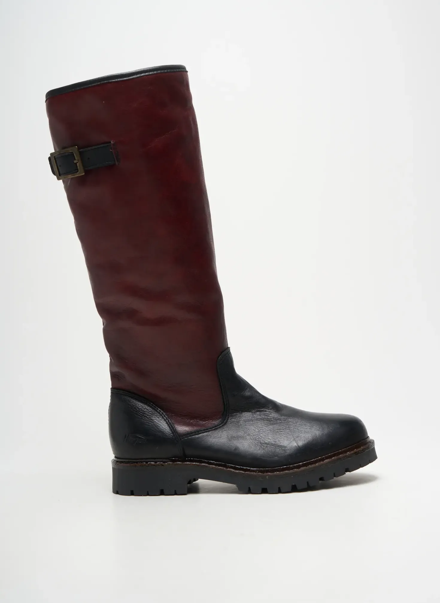 Bottes Hooper Shoes Noir Talon Plat Jusqu'à 3cm