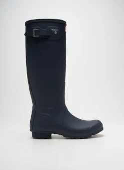 Bottes Hunter Bleu Talon Plat Jusqu'à 3cm