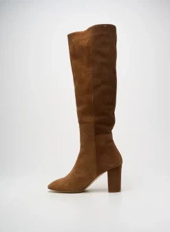 Bottes Idano Marron Talon De 7 À 9cm