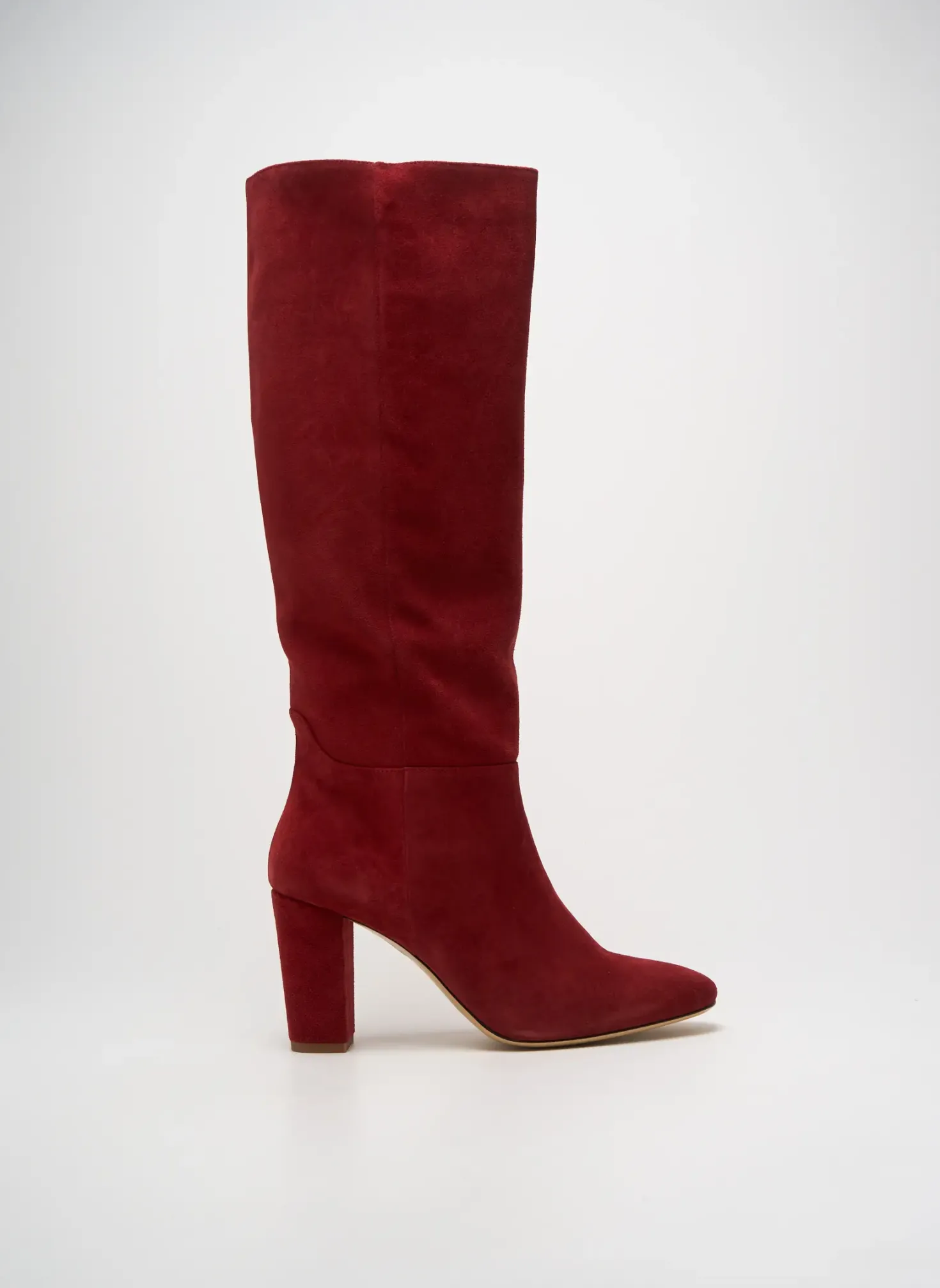 Bottes Idano Rouge Talon De 7 À 9cm
