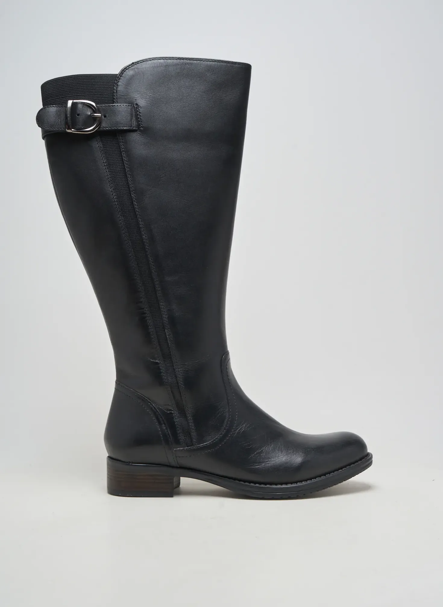Bottes Jj Footwear Noir Talon Plat Jusqu'à 3cm
