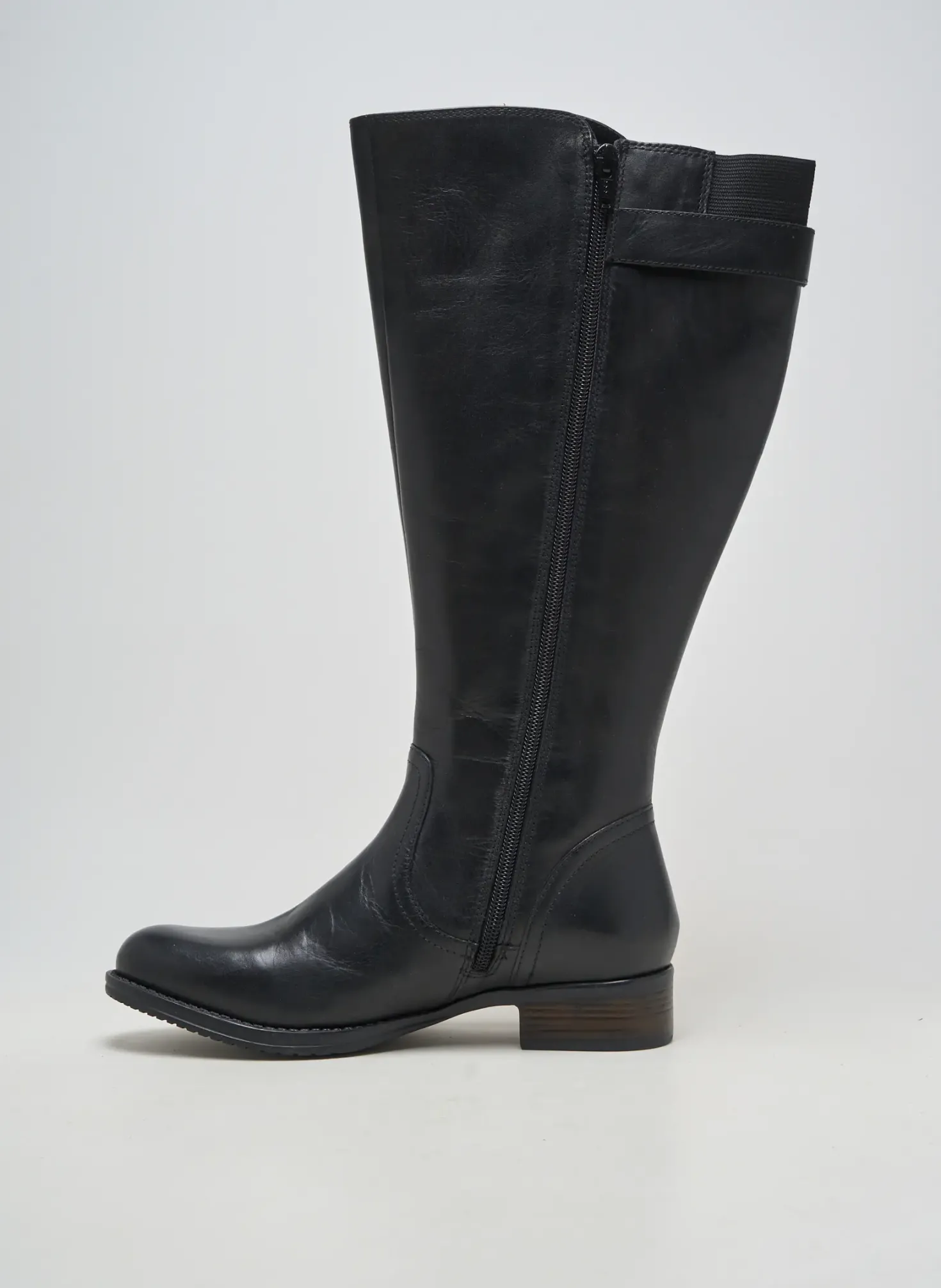 Bottes Jj Footwear Noir Talon Plat Jusqu'à 3cm