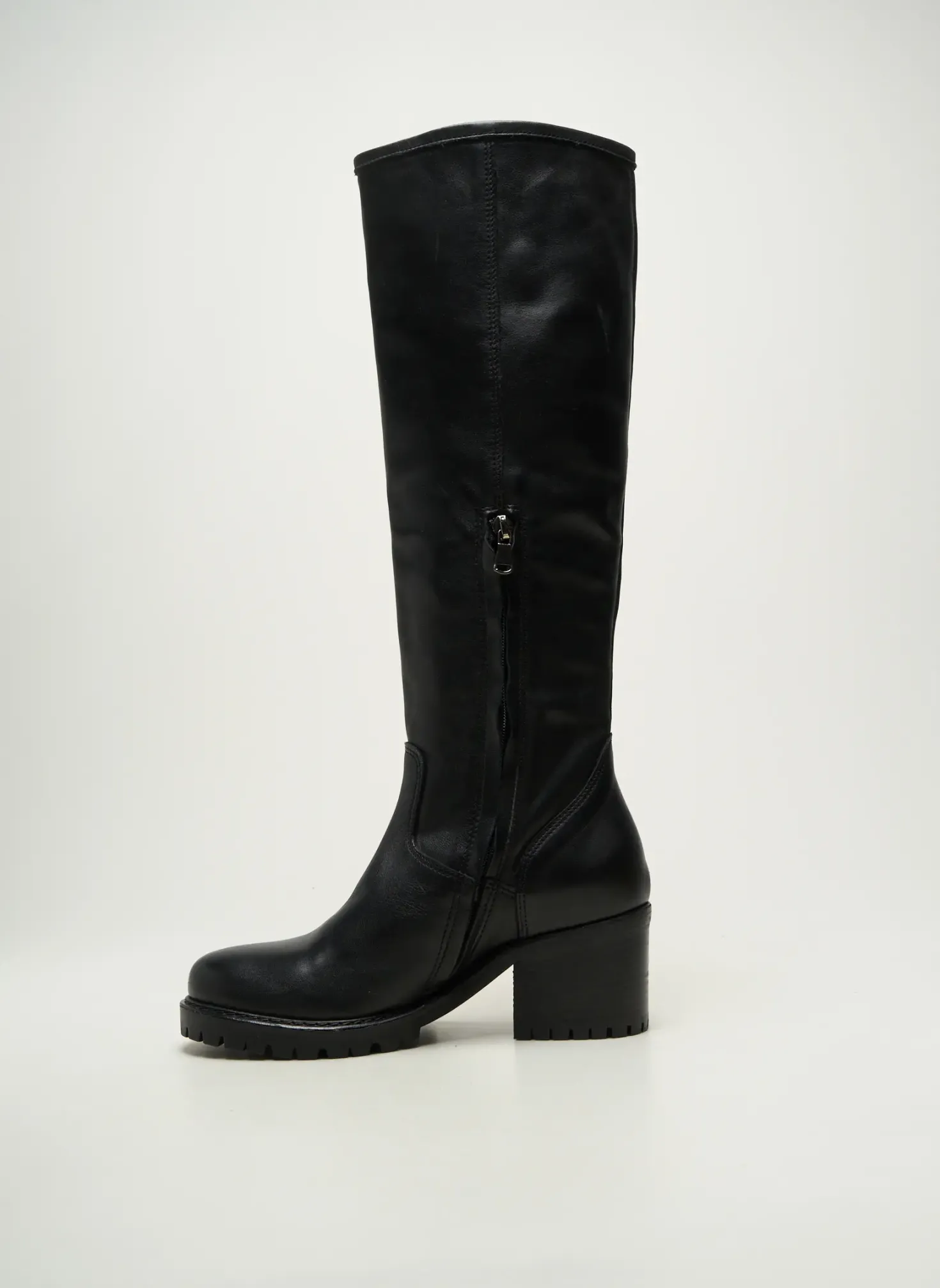 Bottes Keb Noir Talon De 4 À 6cm