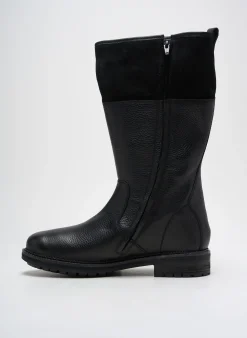 Bottes Kickers Noir Talon De 4 À 6cm