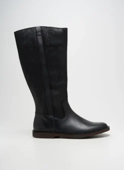 Bottes Kickers Noir Talon Plat Jusqu'à 3cm