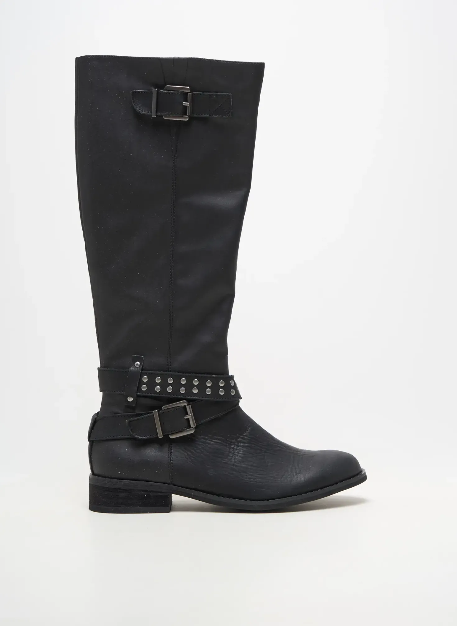 Bottes Madison Noir Talon Plat Jusqu'à 3cm