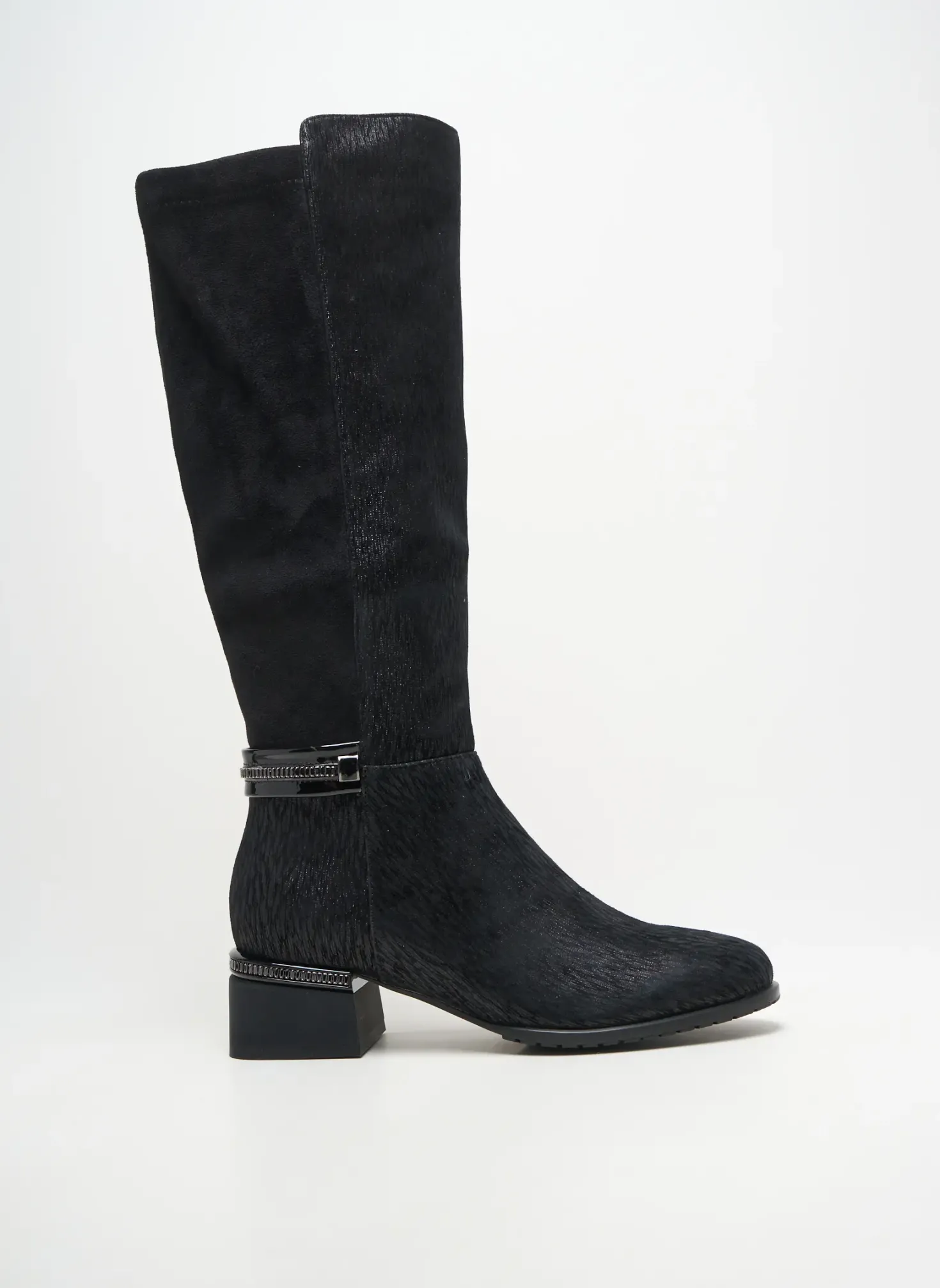 Bottes Metamorf'ose Noir Talon De 4 À 6cm
