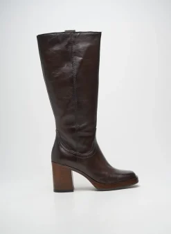 Bottes Mjus Marron Talon De 7 À 9cm