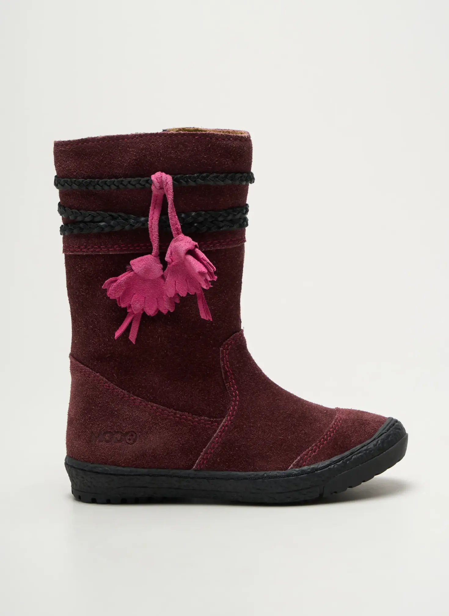 Bottes Mod8 Violet Bout Rond