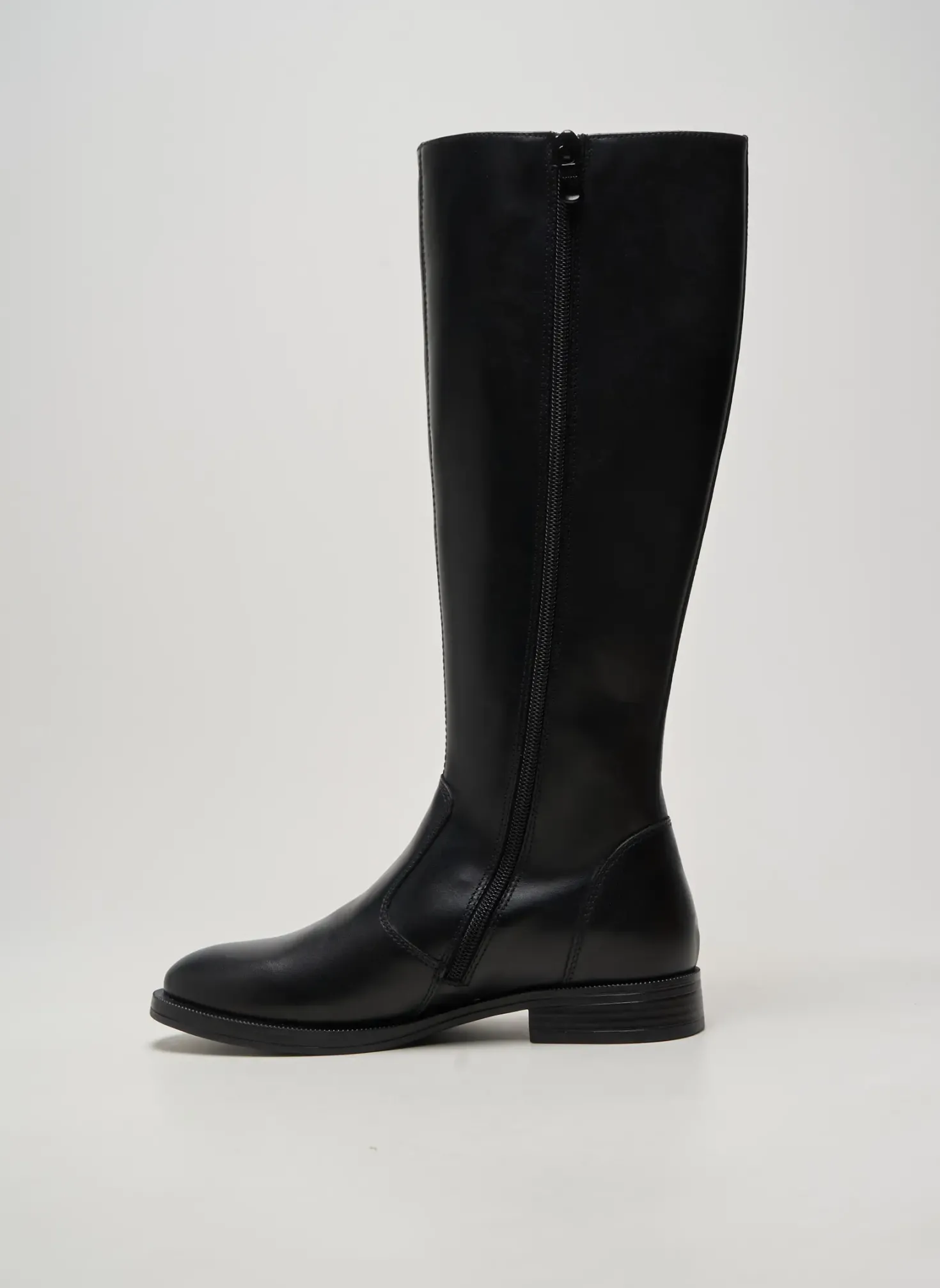 Bottes Nero Giardini Noir Talon Plat Jusqu'à 3cm