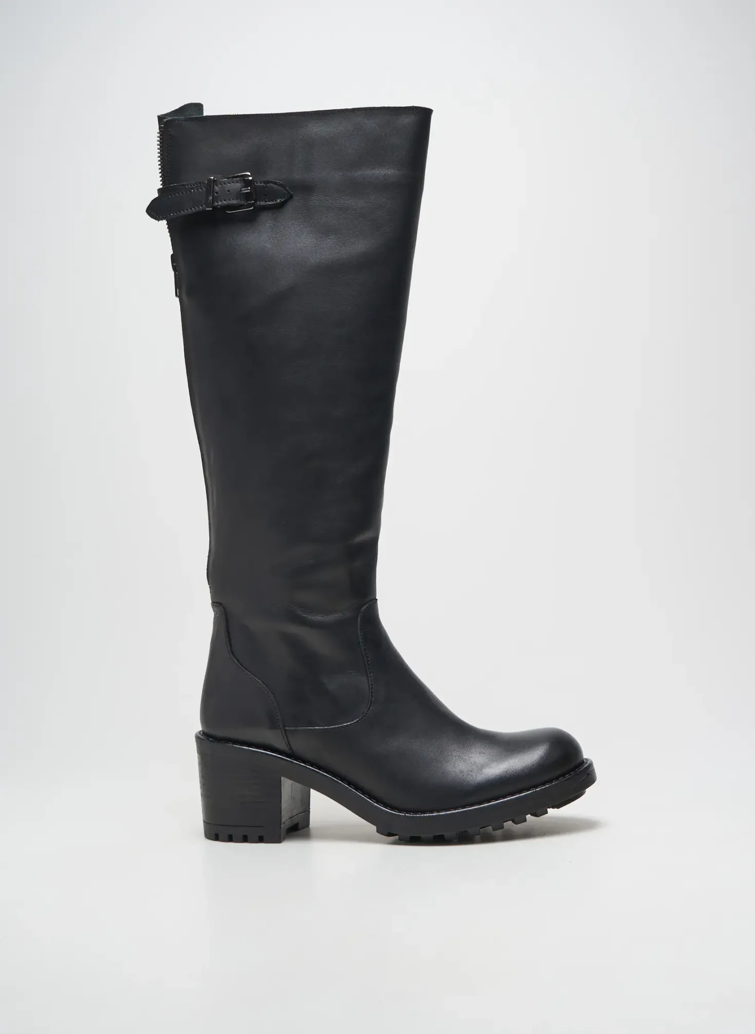 Bottes Ngy Noir Talon De 4 À 6cm