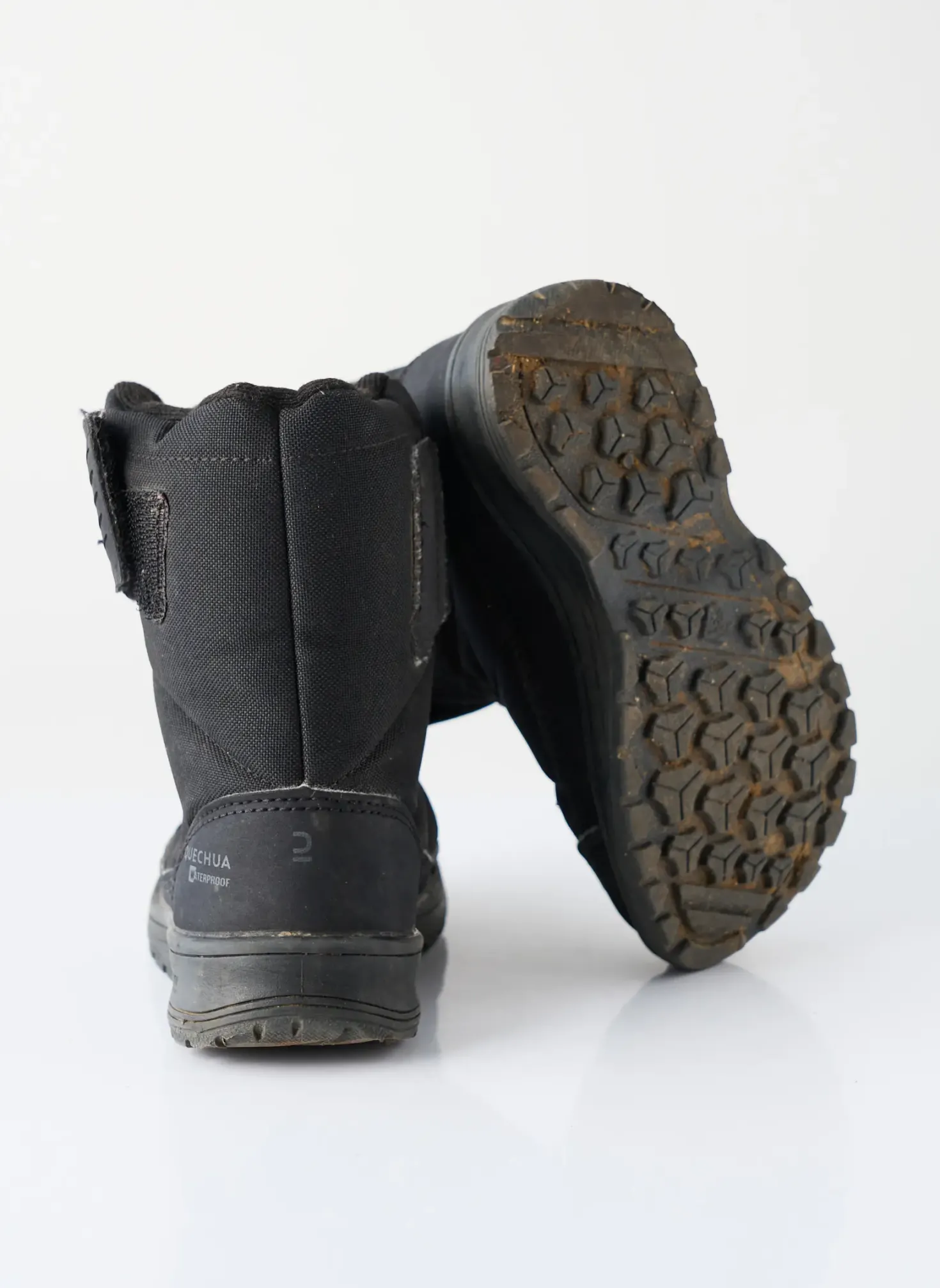 Bottes Quechua Noir Talon Bas