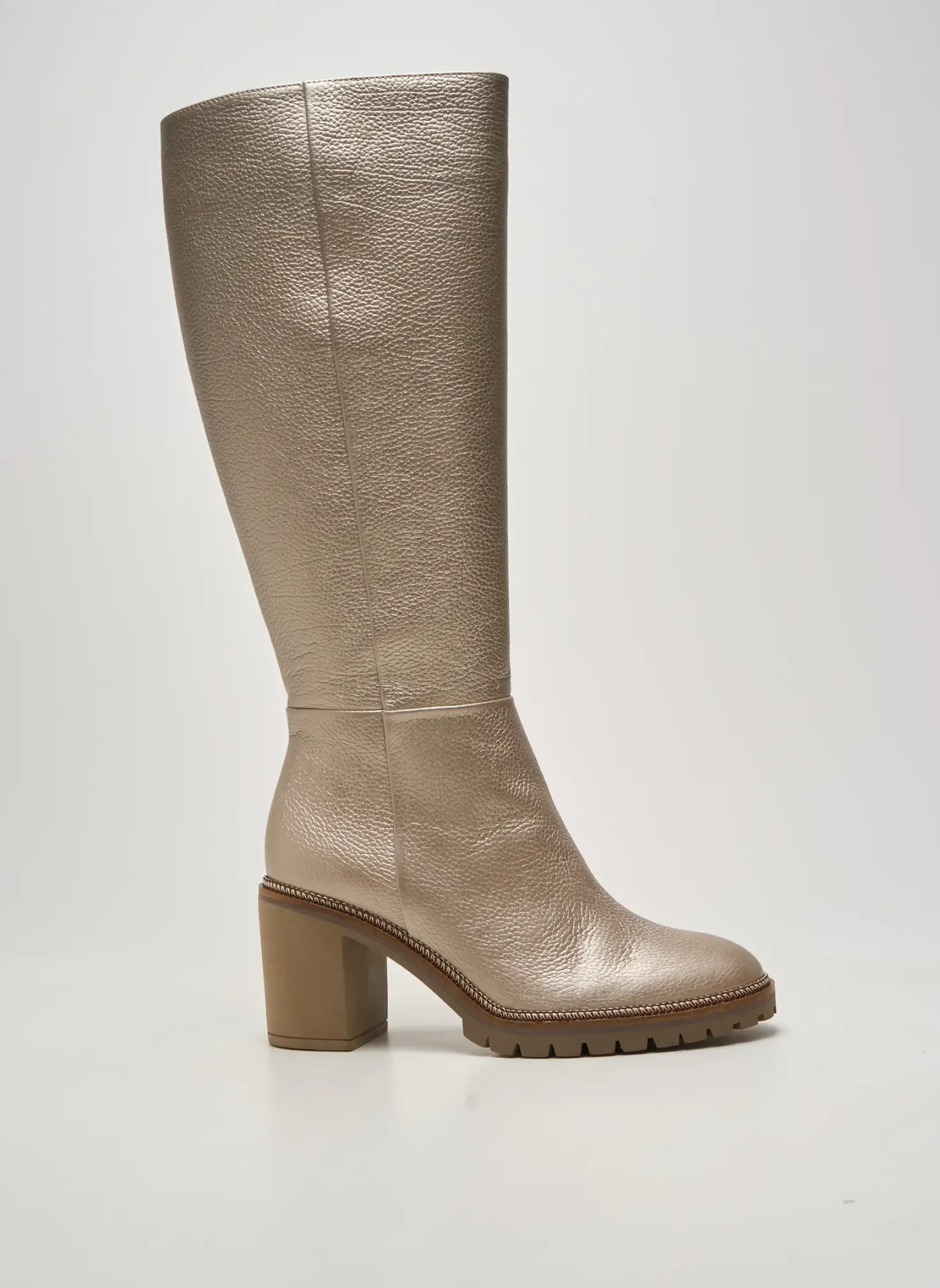 Bottes Softwaves Or Talon De 7 À 9cm