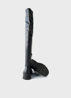 Bottes Stradivarius Noir Talon De 4 À 6cm