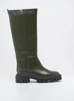 Bottes Vanessa Wu Vert Talon De 4 À 6cm
