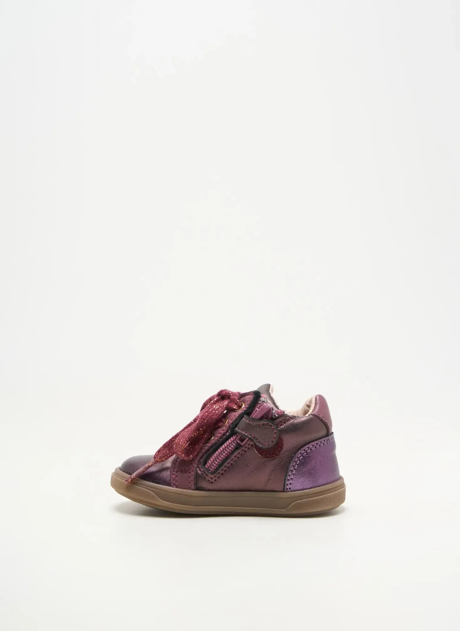Bottillons Acebos Violet Bout Rond
