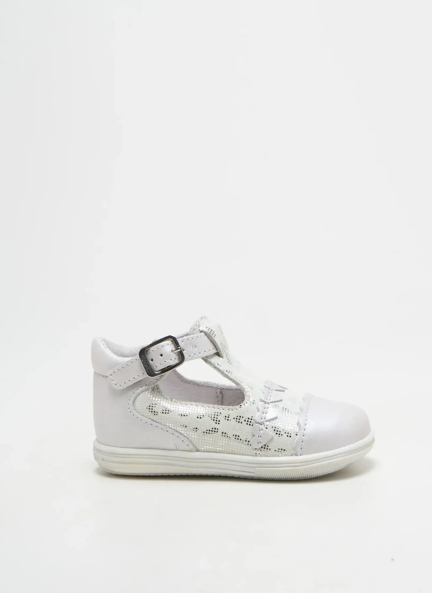 Bottillons Bopy Argent Bout Rond