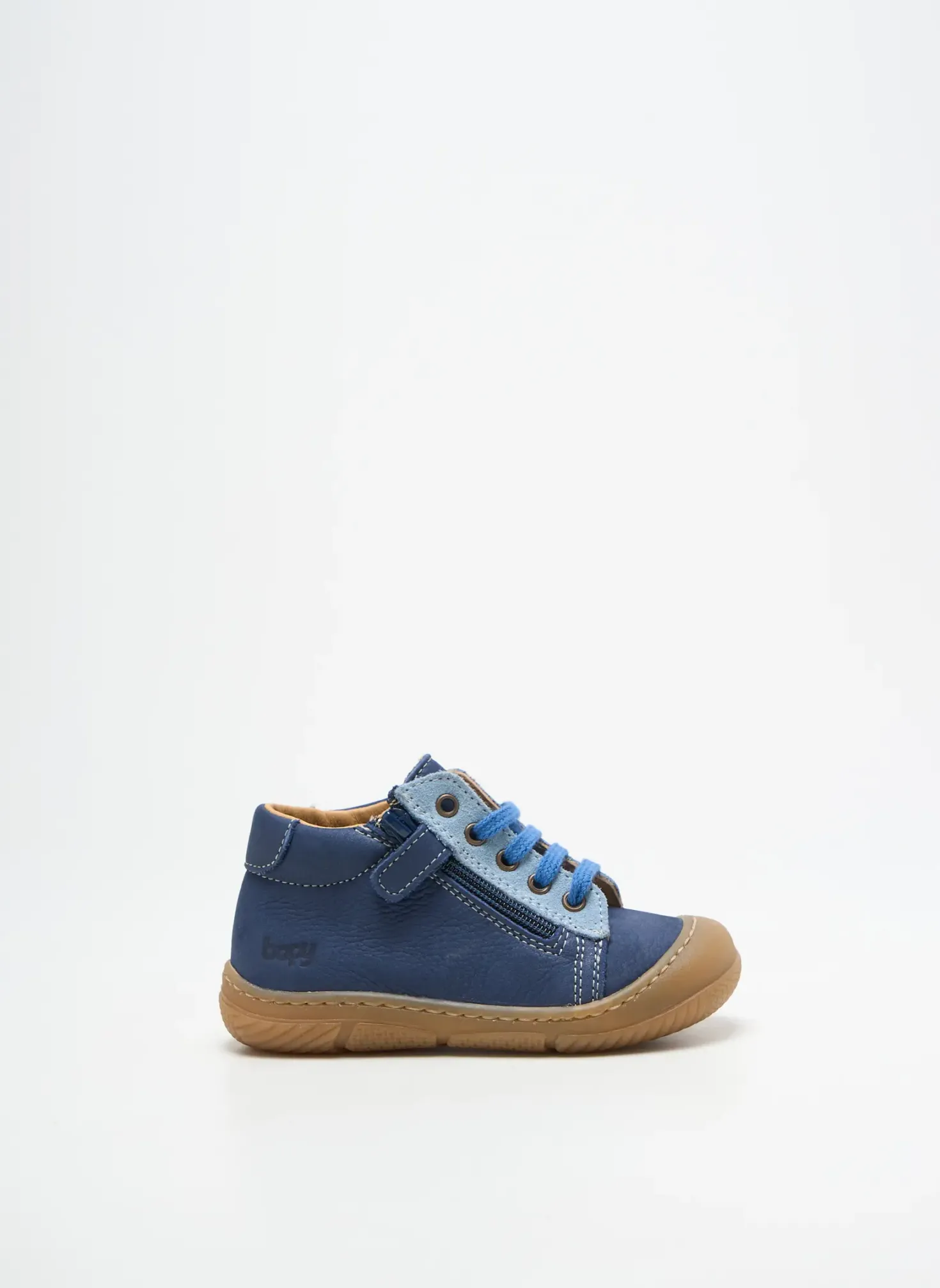 Bottillons Bopy Bleu Bout Rond