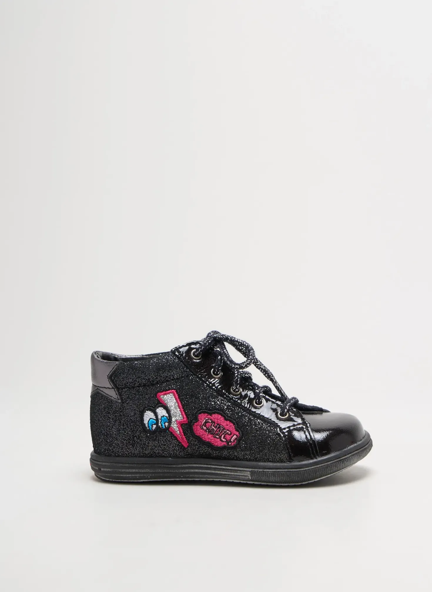 Bottillons Bopy Noir Bout Rond