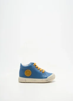 Bottillons Falcotto Bleu Bout Rond