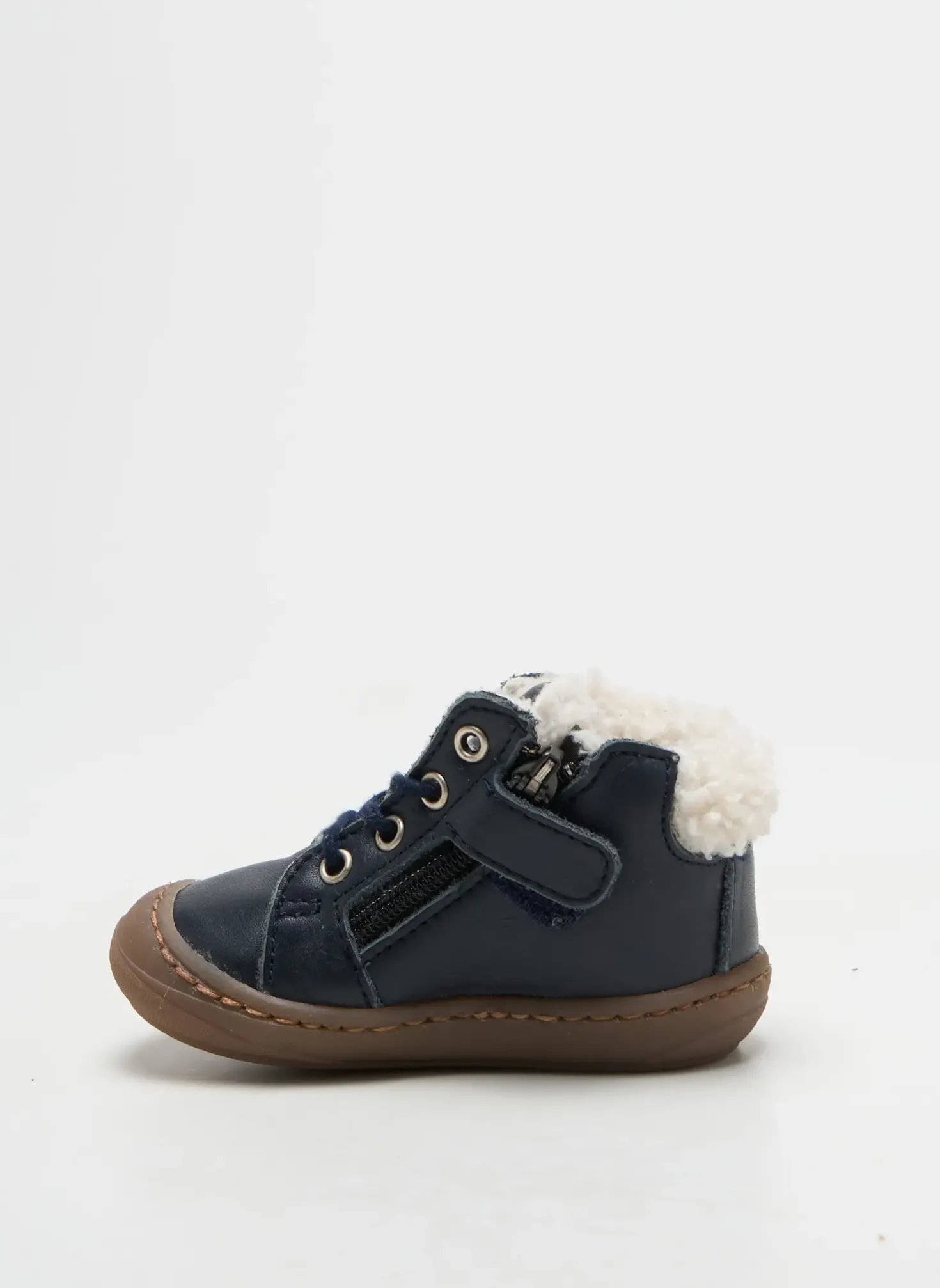 Bottillons Gbb Bleu Bout Rond