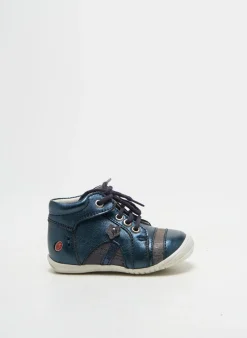 Bottillons Gbb Bleu Bout Rond