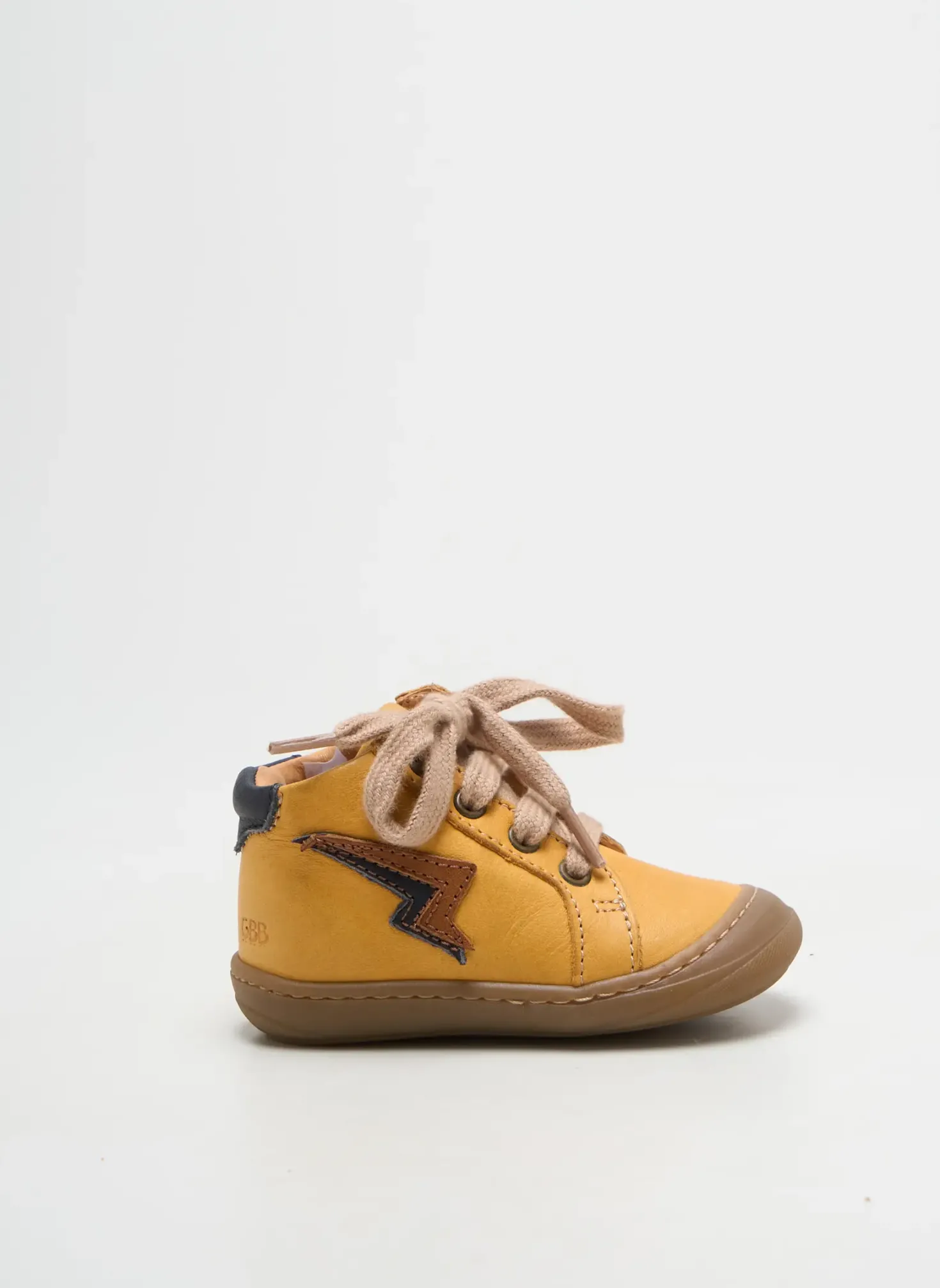 Bottillons Gbb Jaune Bout Rond
