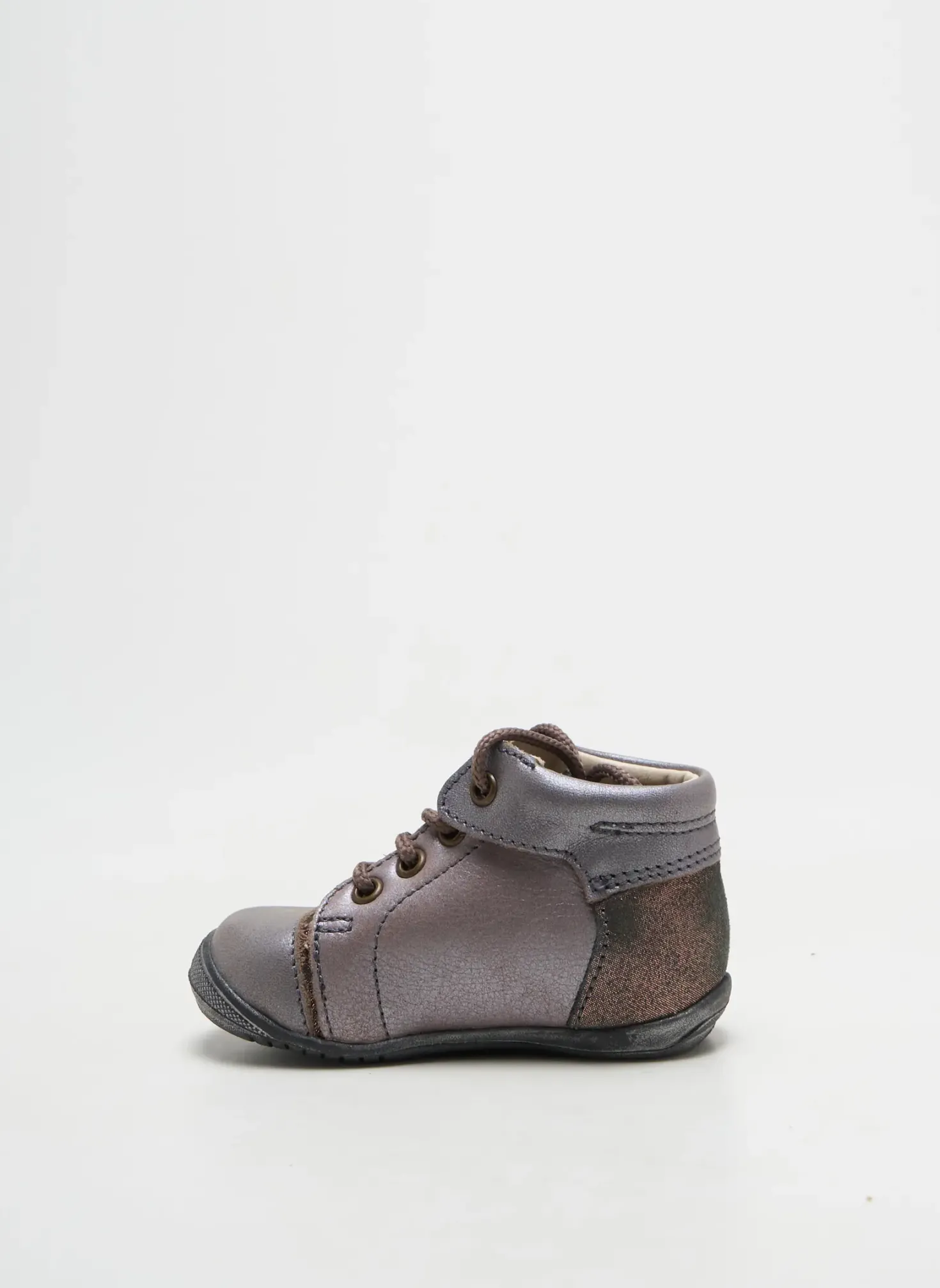 Bottillons Gbb Violet Bout Rond
