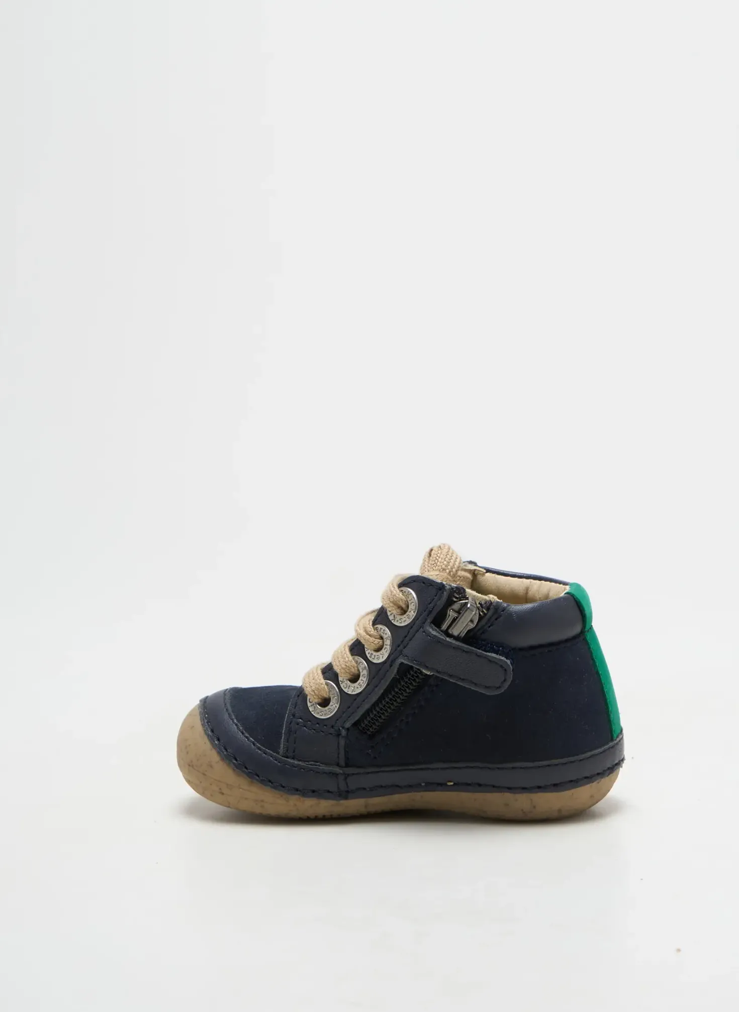 Bottillons Kickers Bleu Bout Rond