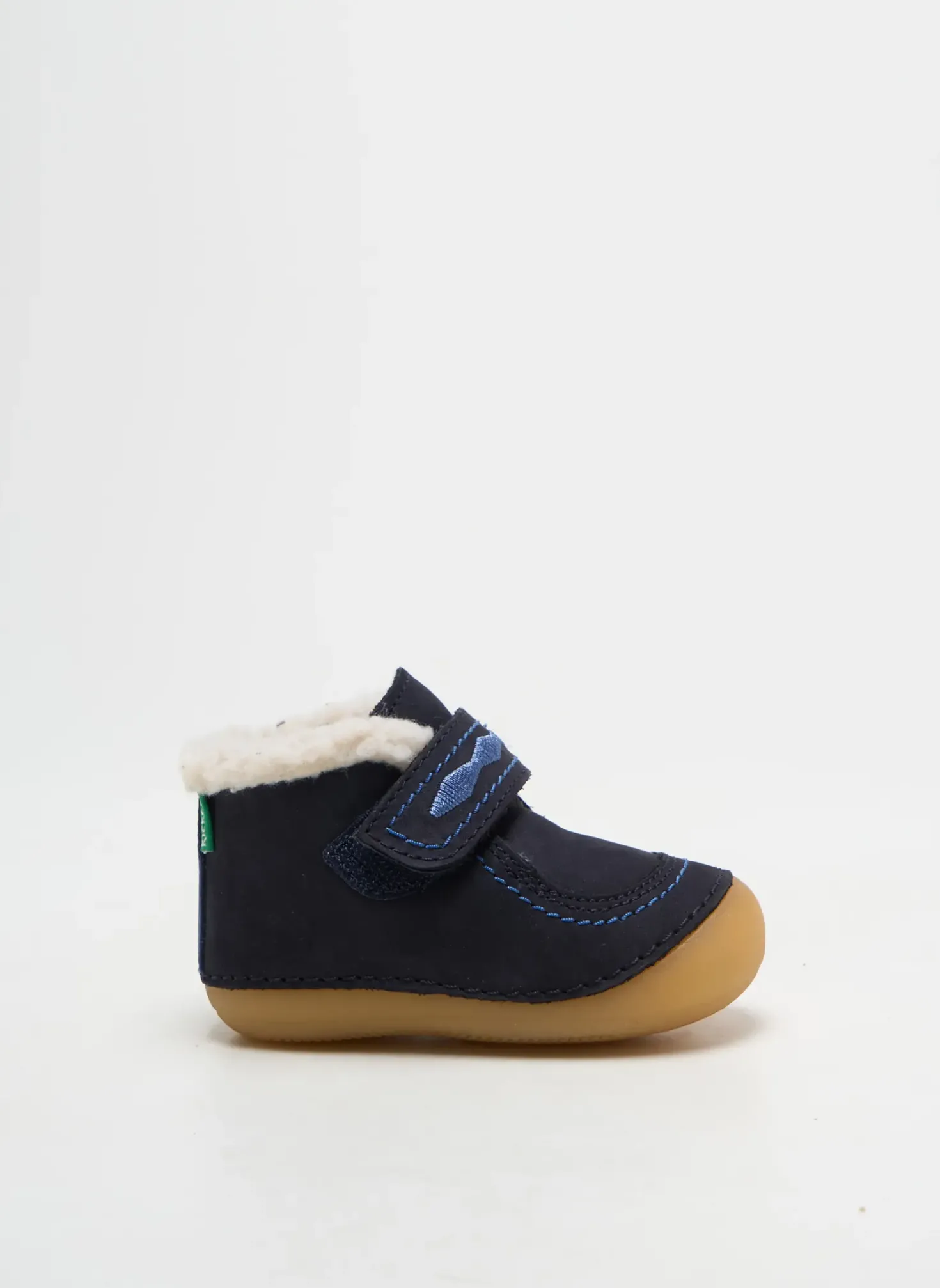Bottillons Kickers Bleu Bout Rond