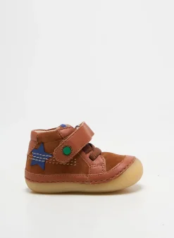 Bottillons Kickers Marron Bout Rond