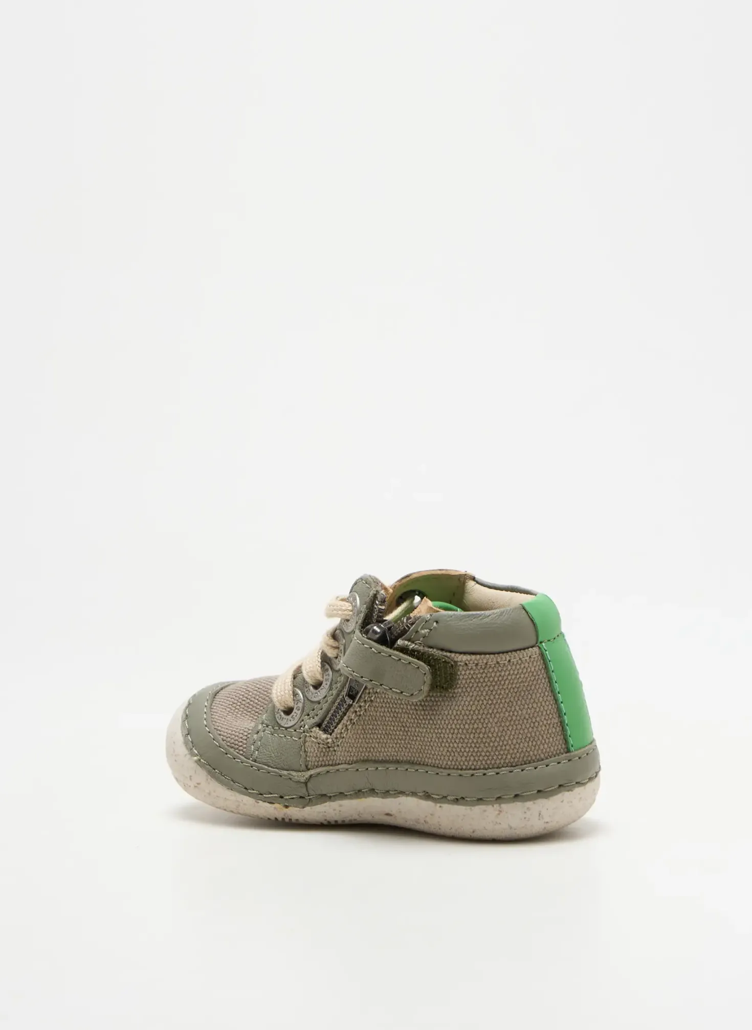 Bottillons Kickers Vert Bout Rond