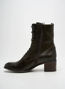 Bottines/boots Aliwell Vert Talon De 4 À 6cm