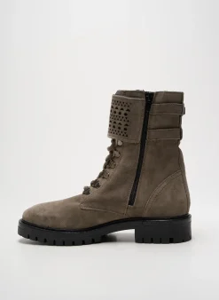 Bottines/boots Alpe Gris Talon Plat Jusqu'à 3cm