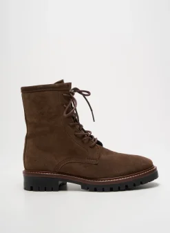 Bottines/boots Alpe Marron Talon Plat Jusqu'à 3cm