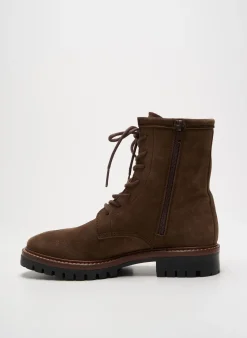 Bottines/boots Alpe Marron Talon Plat Jusqu'à 3cm