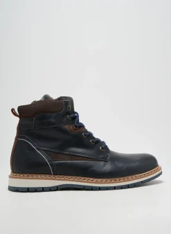 Bottines/boots Arid Bleu Bout Rond