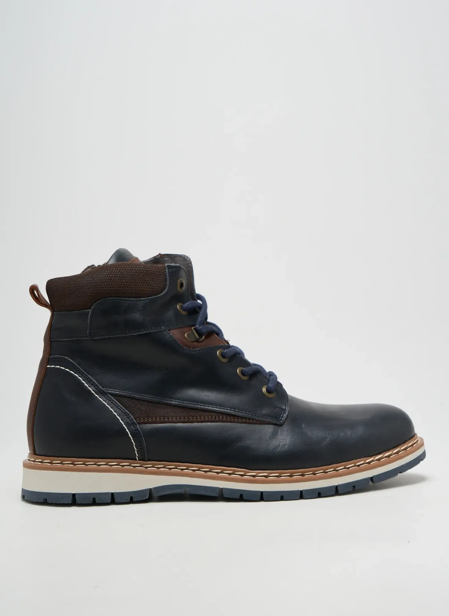 Bottines/boots Arid Bleu Bout Rond