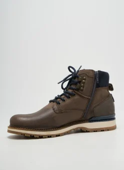 Bottines/boots Arid Marron Bout Rond