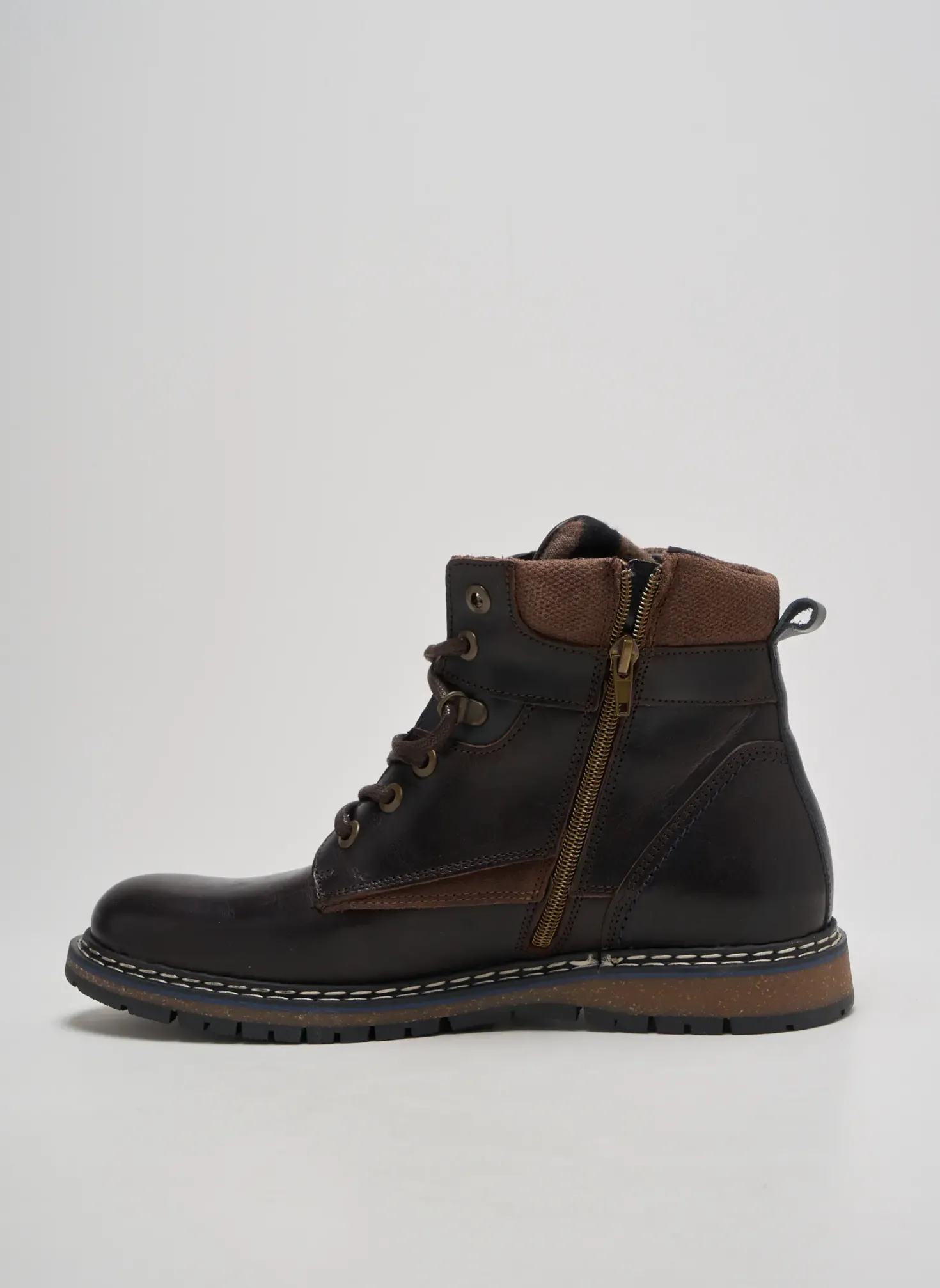 Bottines/boots Arid Marron Fonce Bout Rond