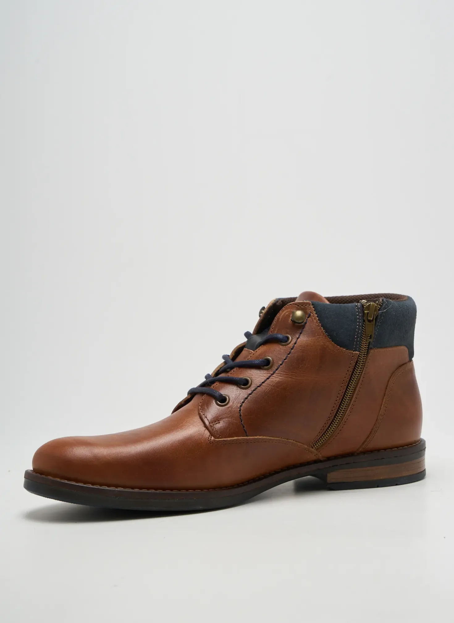 Bottines/boots Arid Marron Talon Bas