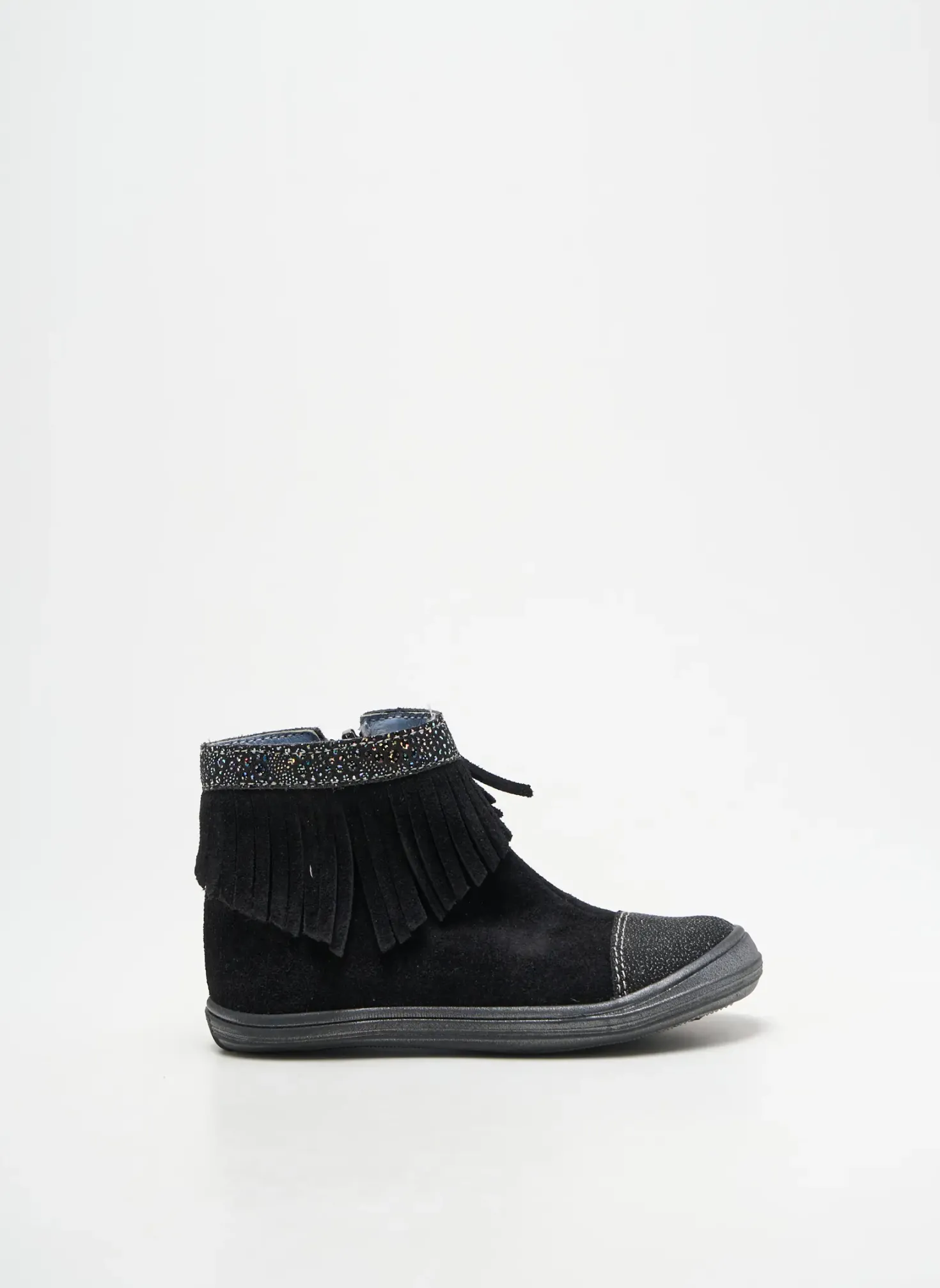 Bottines/boots Bellamy Noir Bout Rond