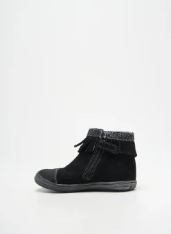 Bottines/boots Bellamy Noir Bout Rond