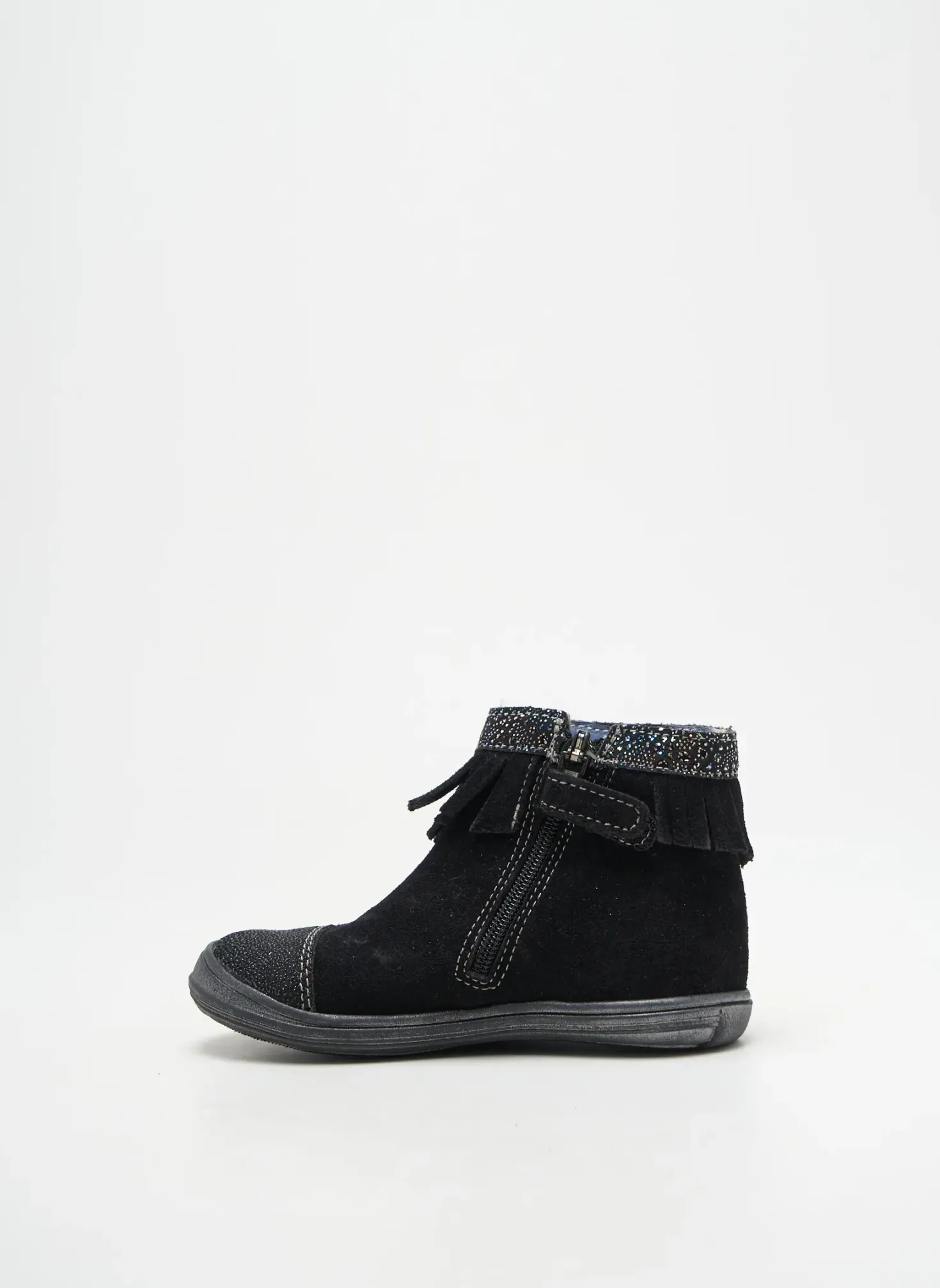 Bottines/boots Bellamy Noir Bout Rond