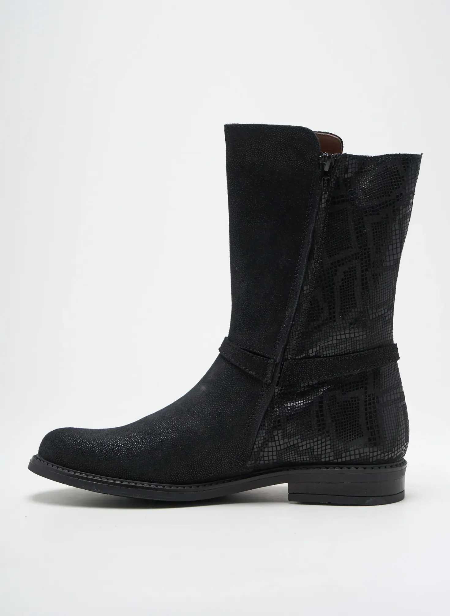 Bottines/boots Bellamy Noir Talon Plat Jusqu'à 3cm