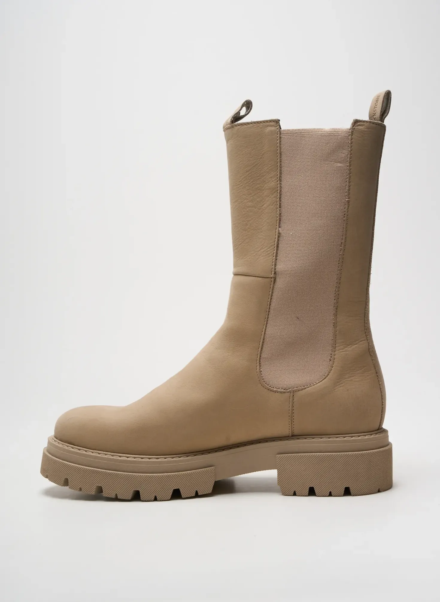 Bottines/boots Blackstone Beige Talon De 4 À 6cm