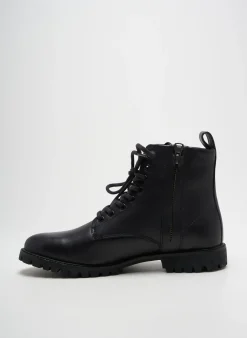 Bottines/boots Blackstone Noir Talon Bas