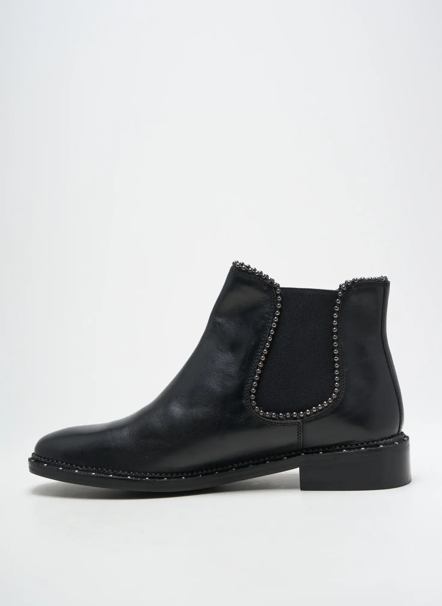 Bottines/boots Bronx Noir Talon Bas